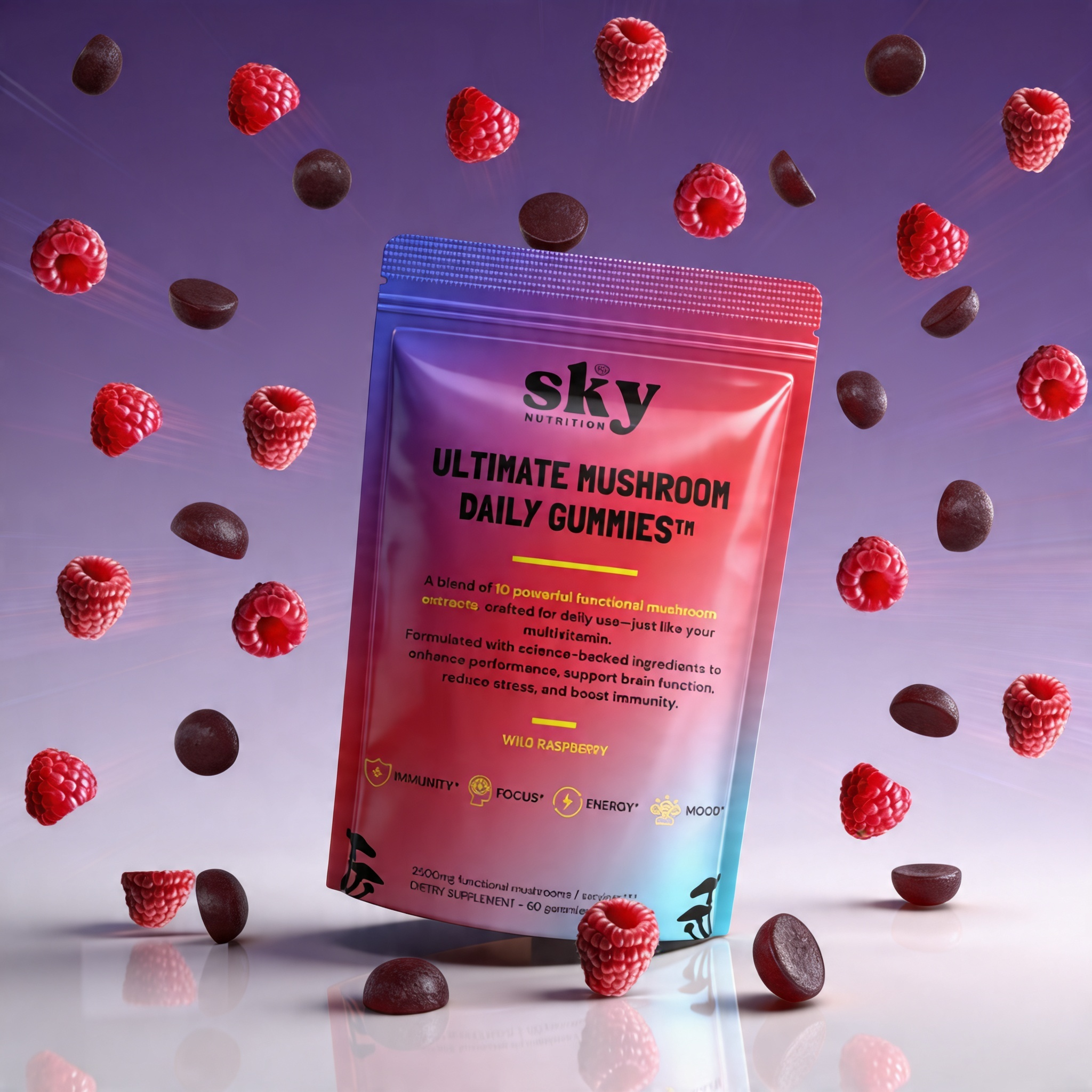 Lunisora™ Pilz Komplex Gummies