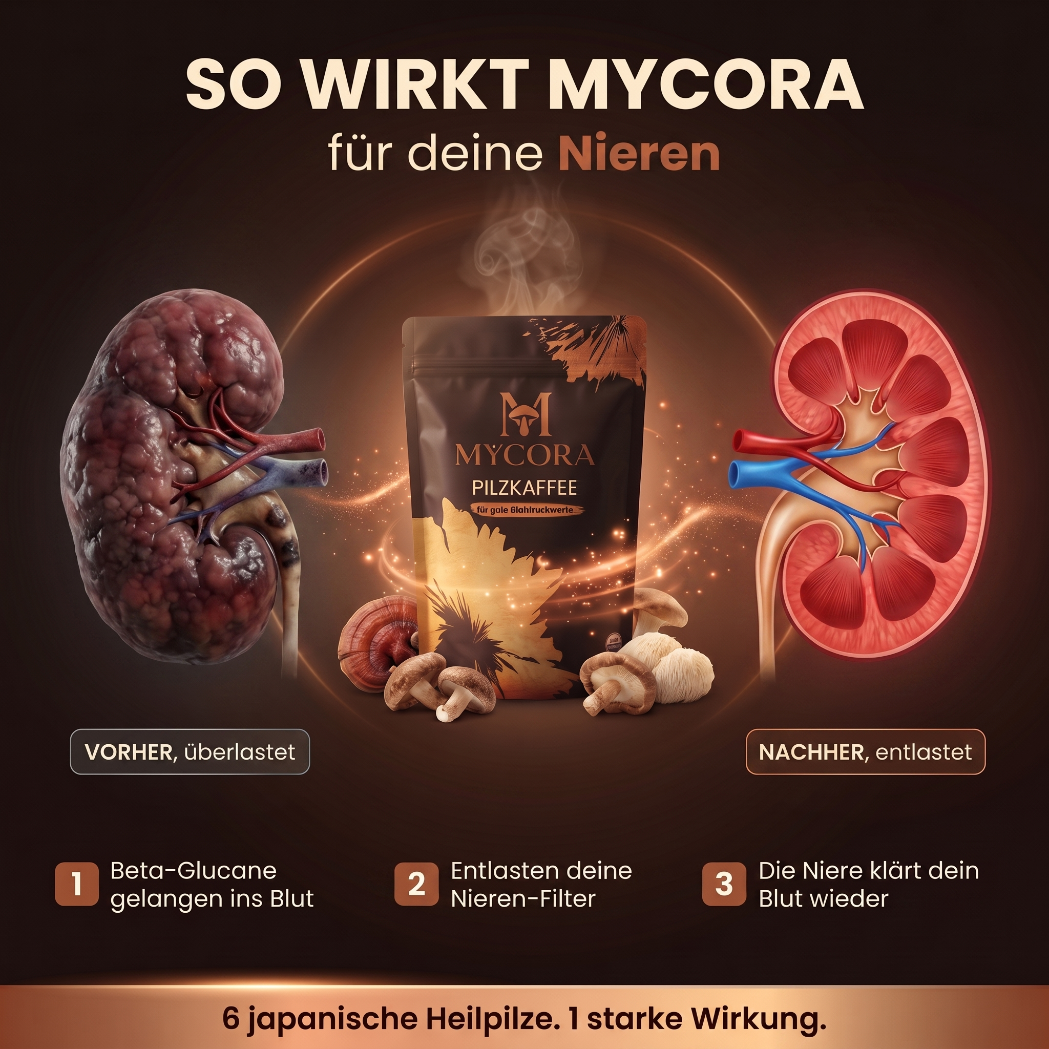 MYCORA™ Pilzkaffee