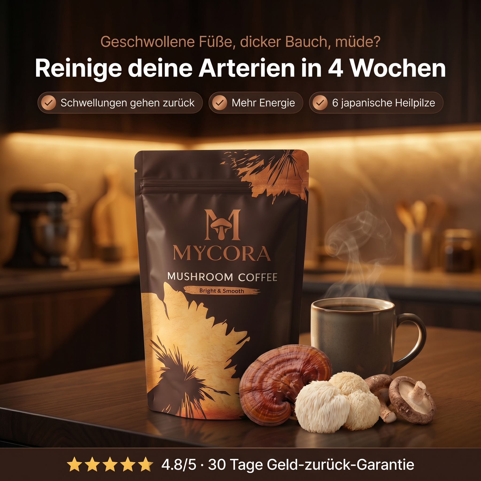 MYCORA™ Pilzkaffee