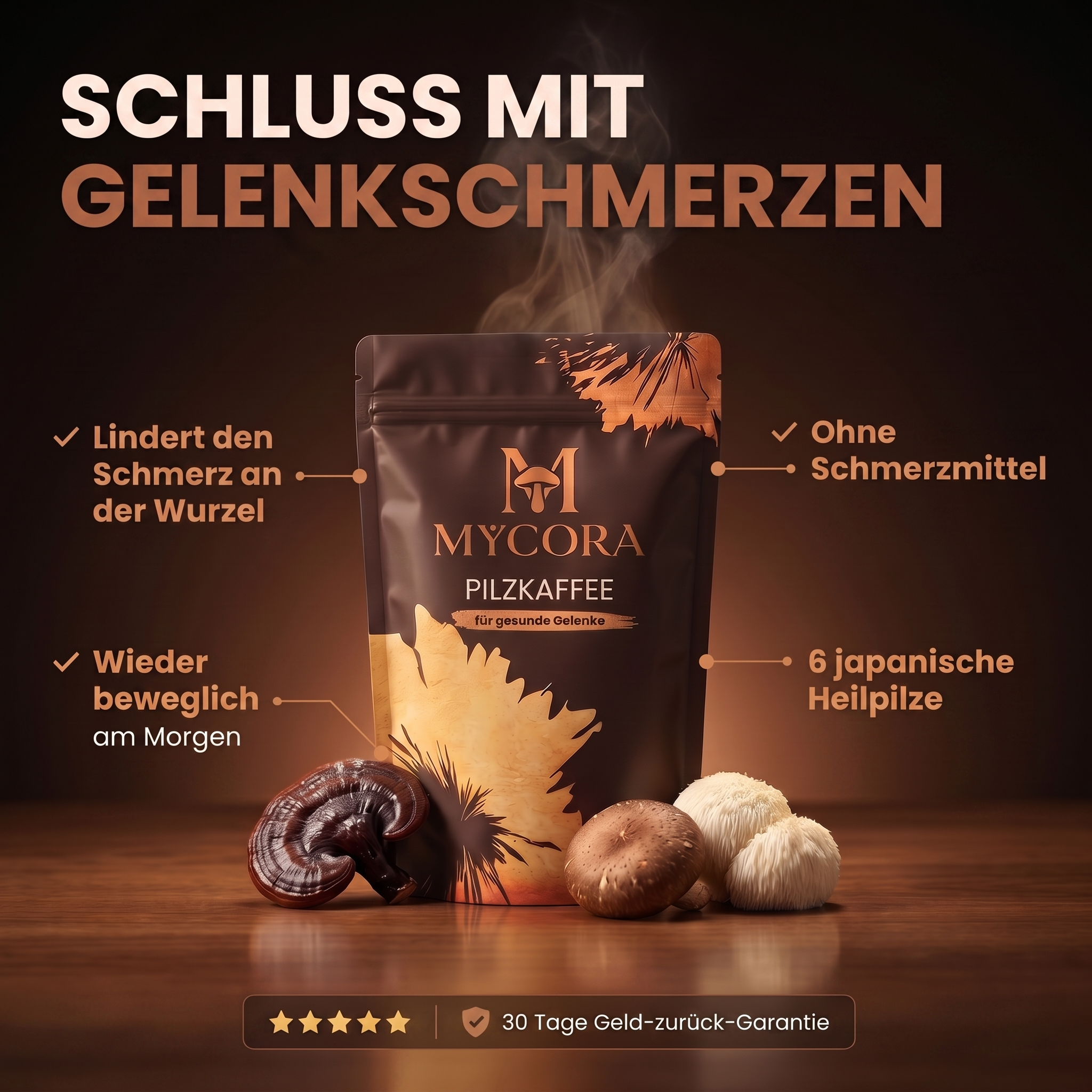 MYCORA™ Pilzkaffee