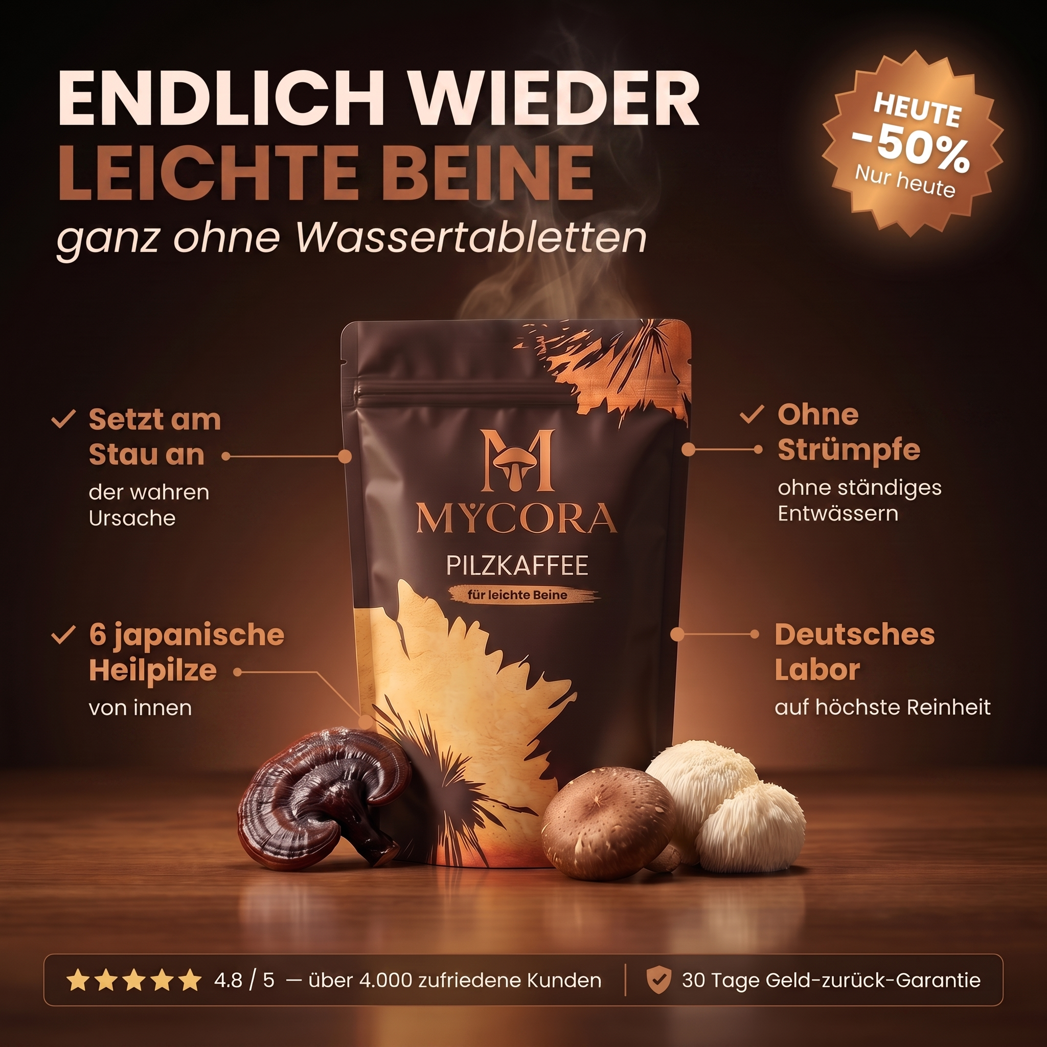 MYCORA™ Pilzkaffee
