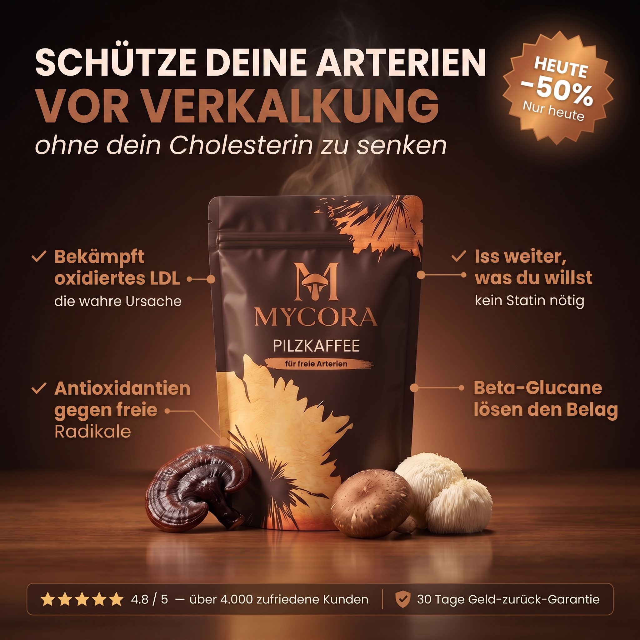 MYCORA™ Pilzkaffee