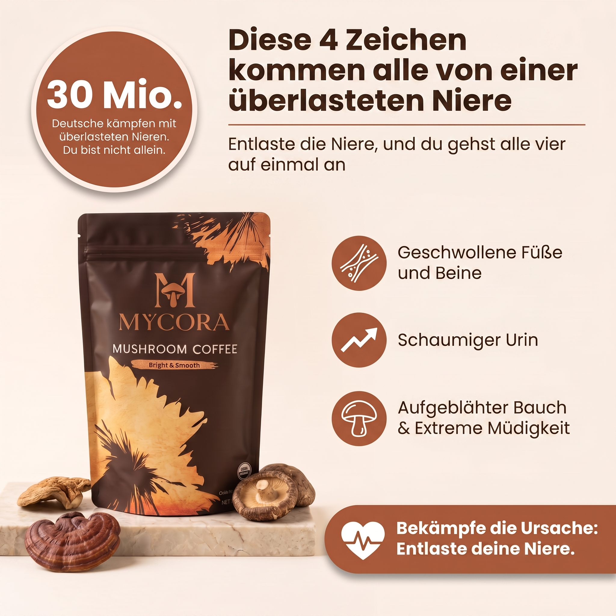 MYCORA™ Pilzkaffee