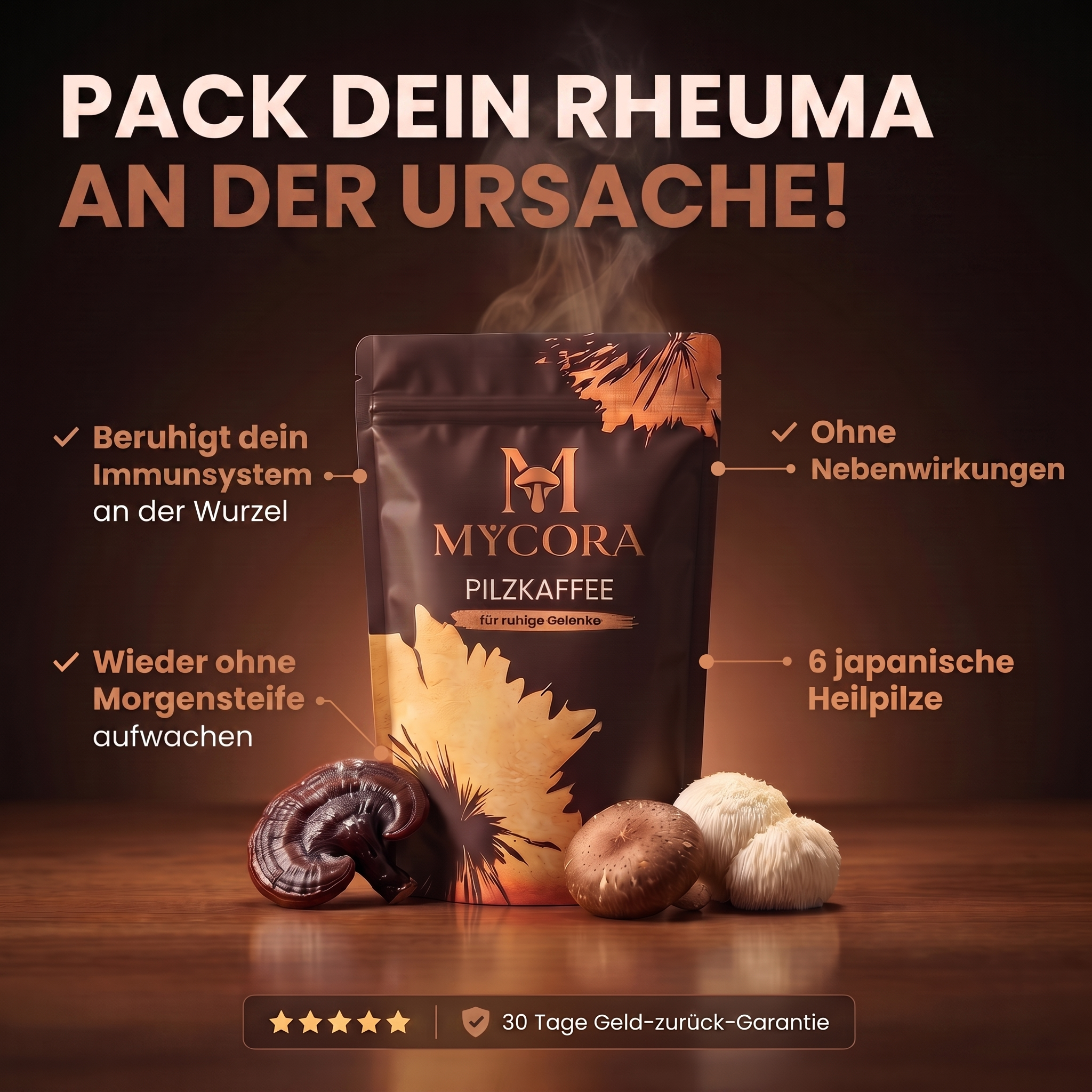 MYCORA™ Pilzkaffee
