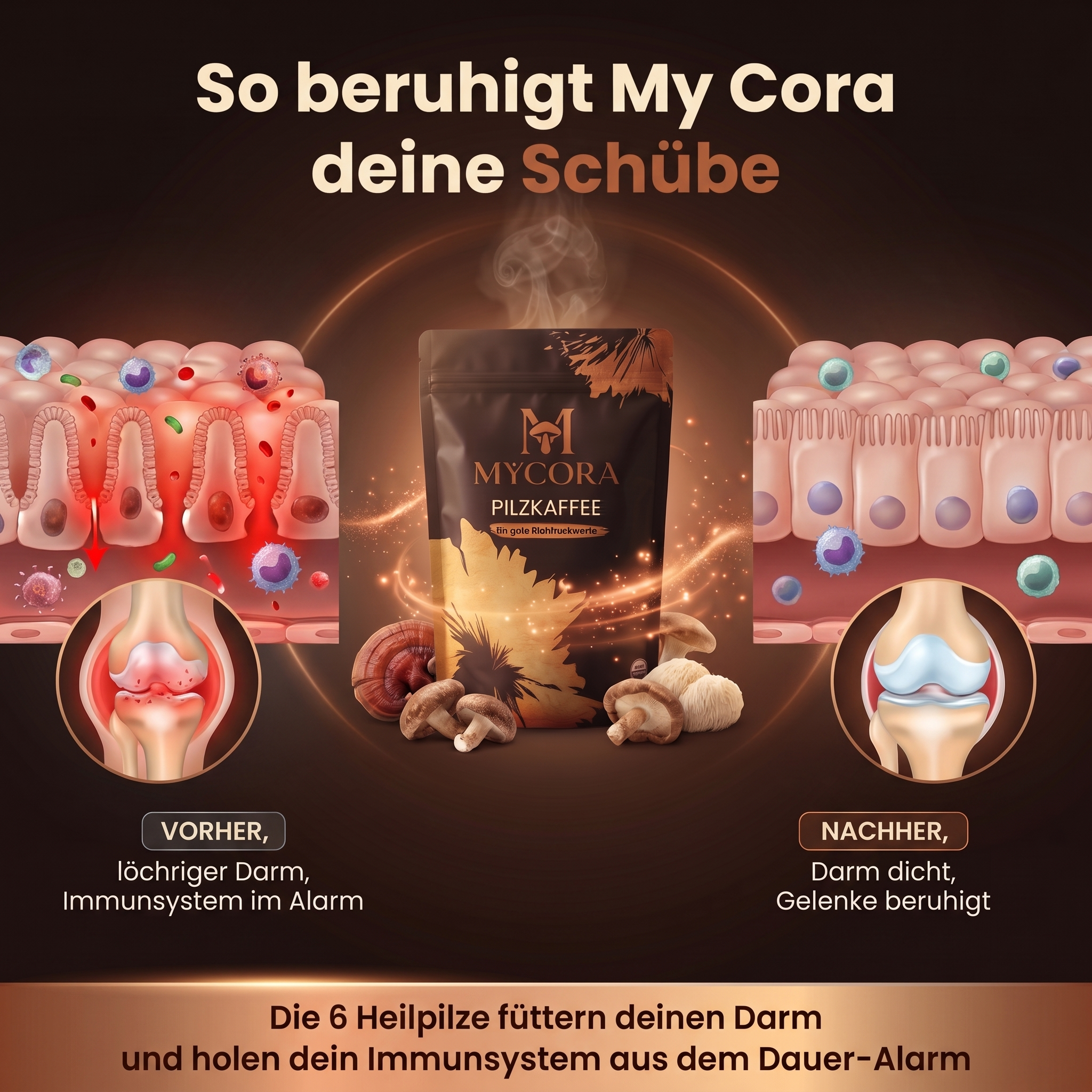 MYCORA™ Pilzkaffee