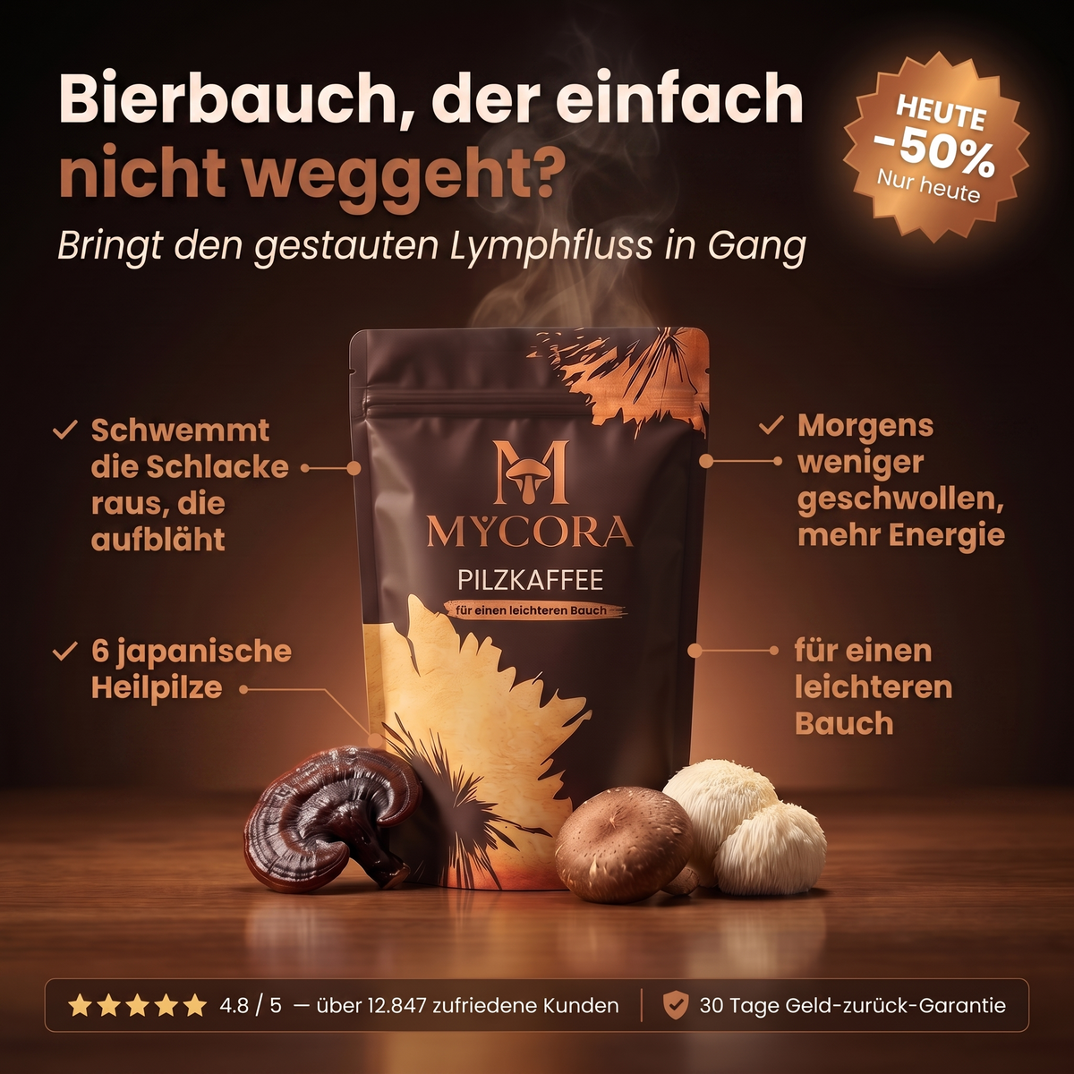 MYCORA™ Pilzkaffee