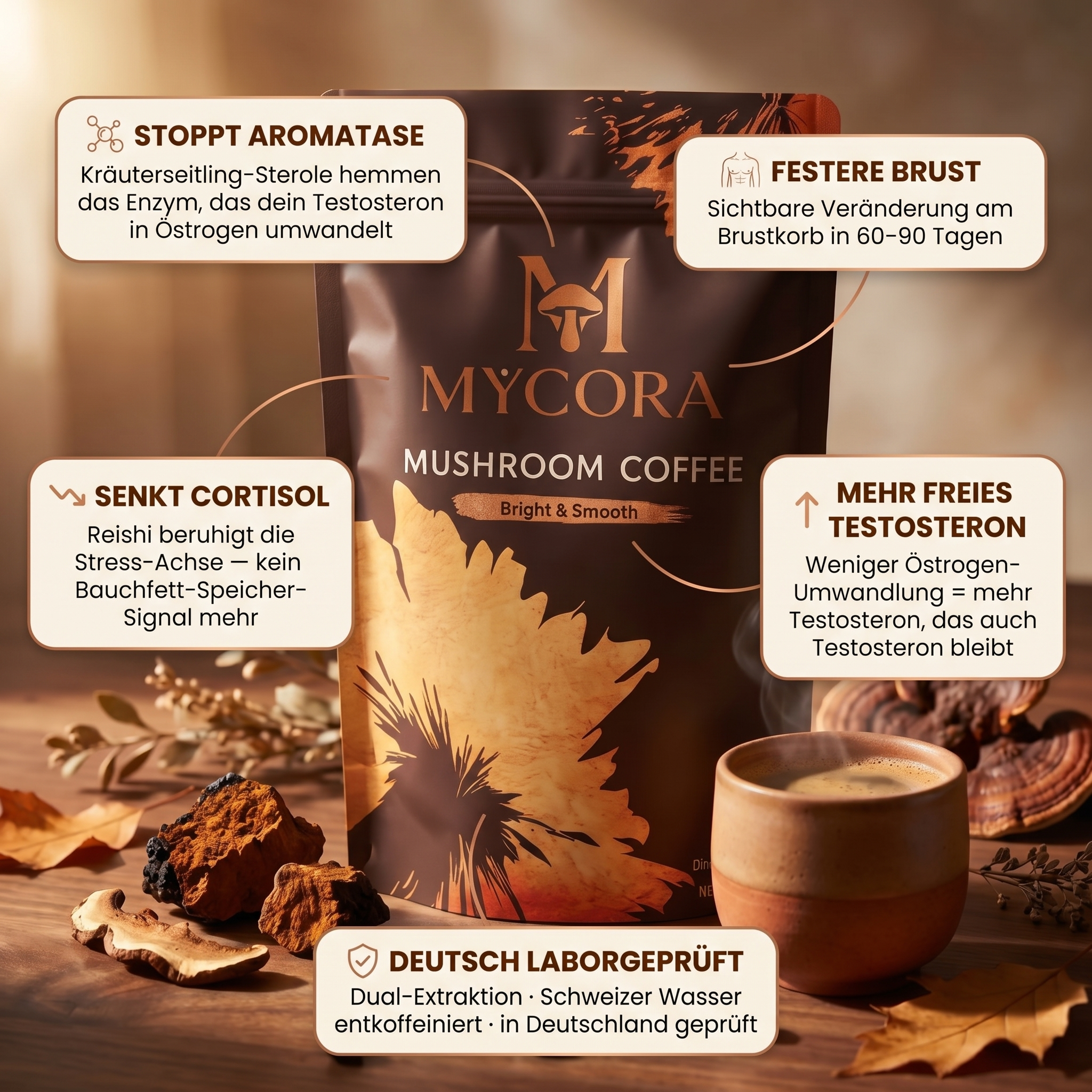 MYCORA™ Pilzkaffe 222