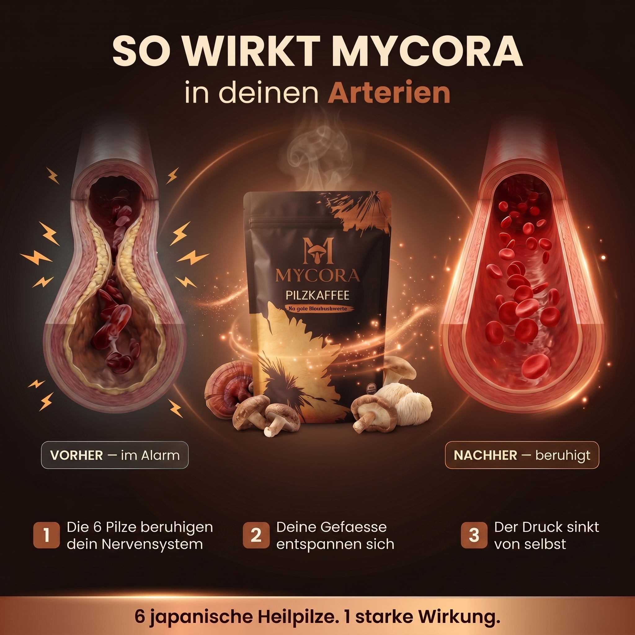 MYCORA™ Pilzkaffee