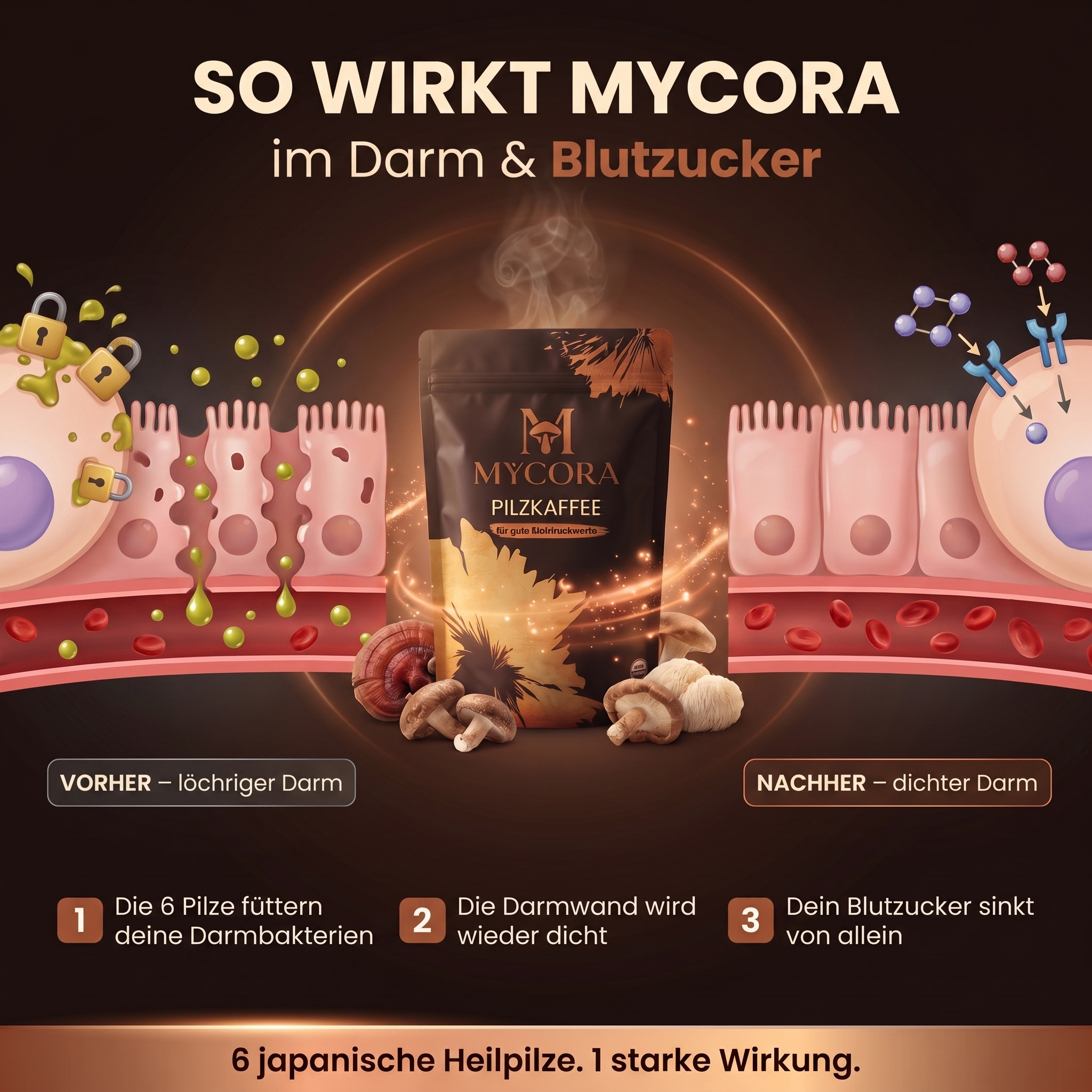 MYCORA™ Pilzkaffee
