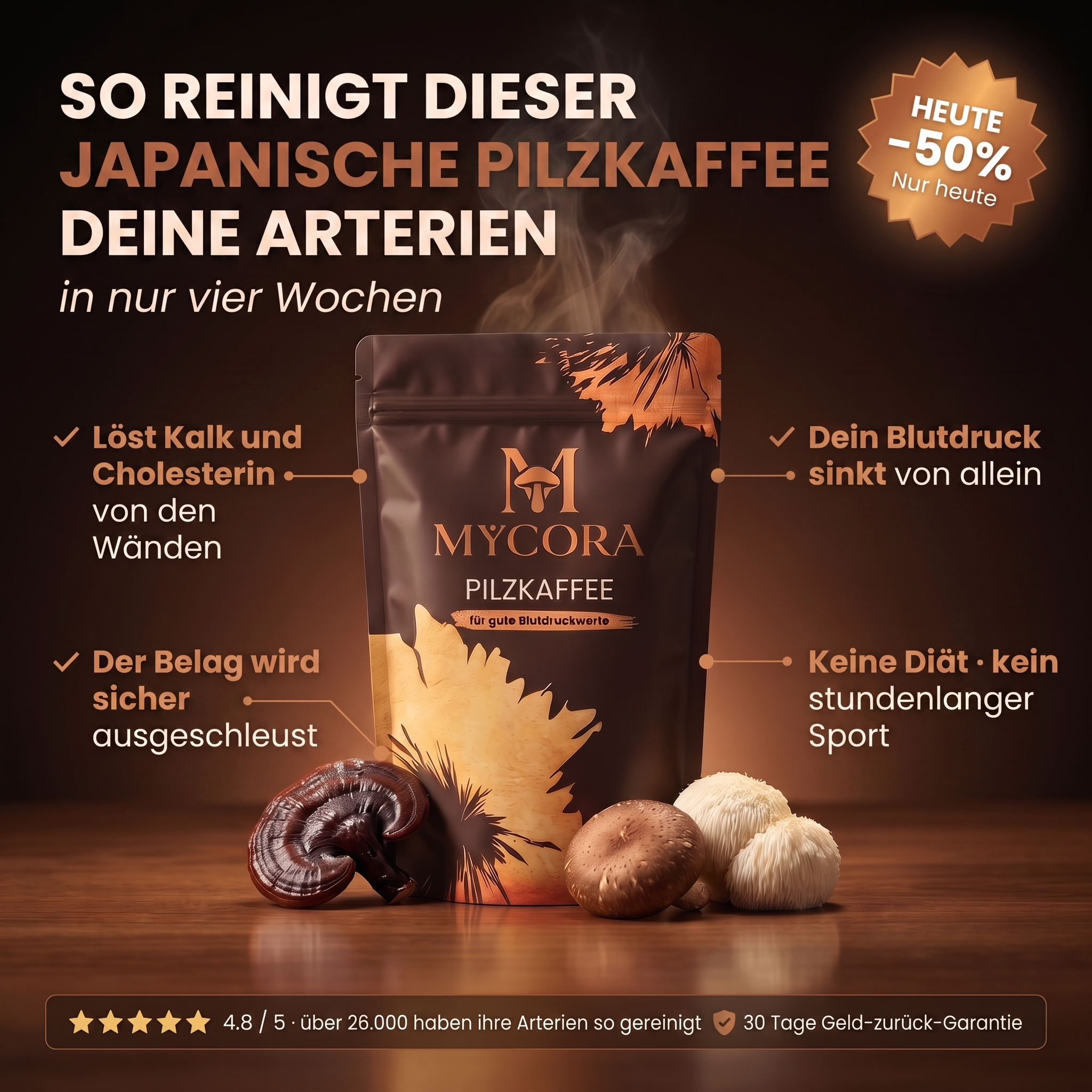 MYCORA™ Pilzkaffee