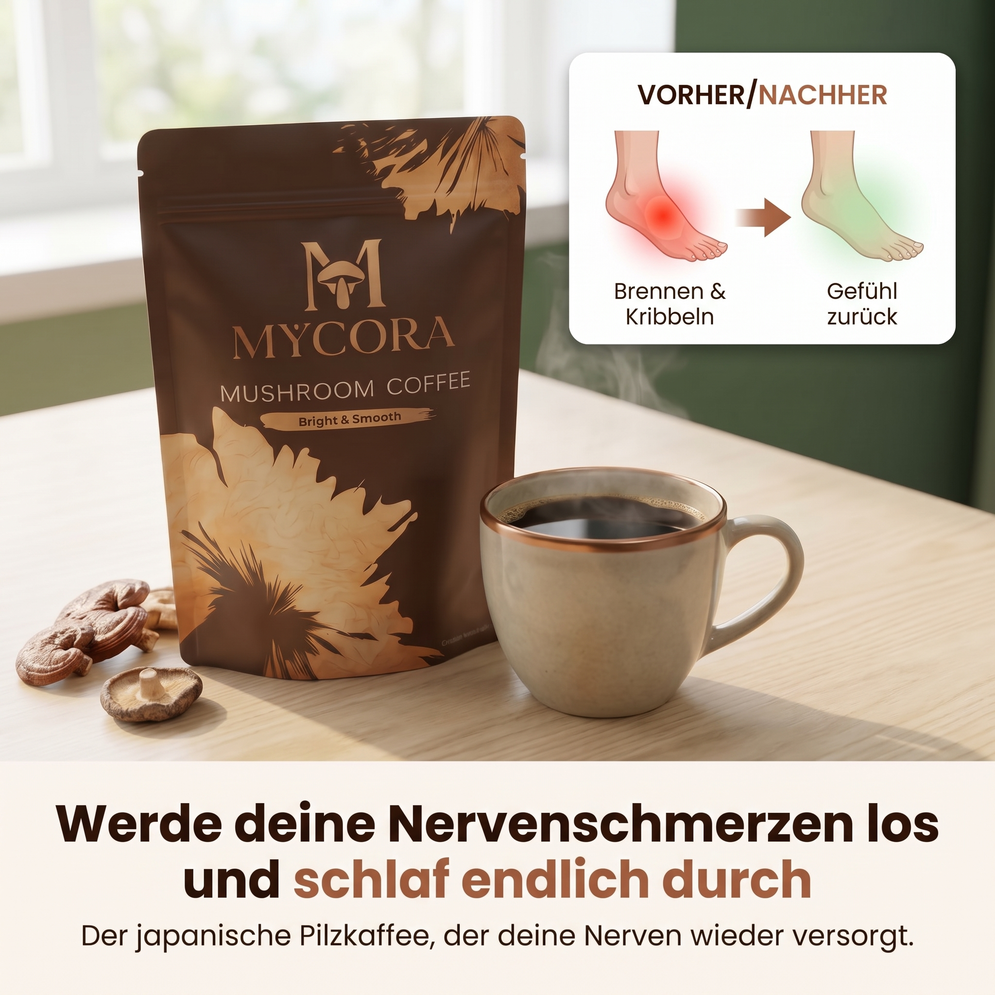 MYCORA™ Pilzkaffee