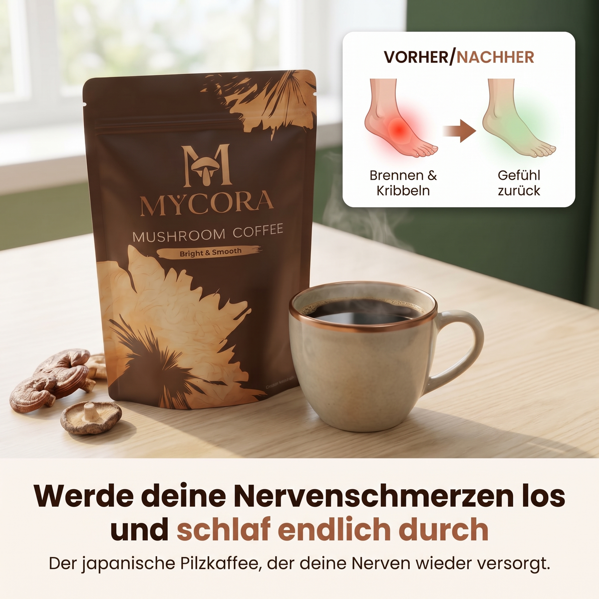 MYCORA™ Pilzkaffee
