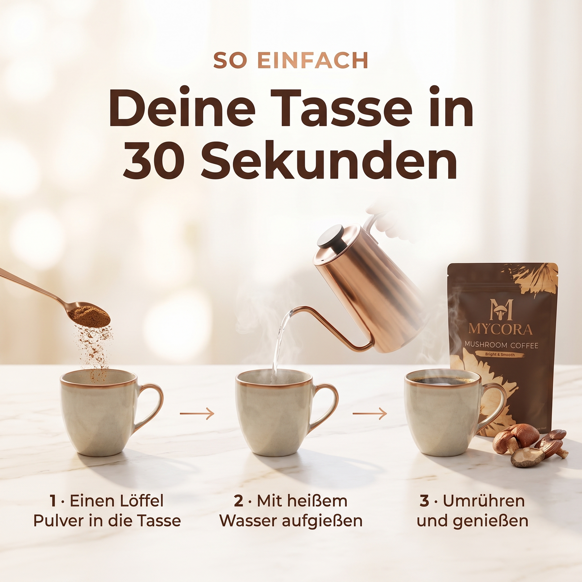 MYCORA™ Pilzkaffee