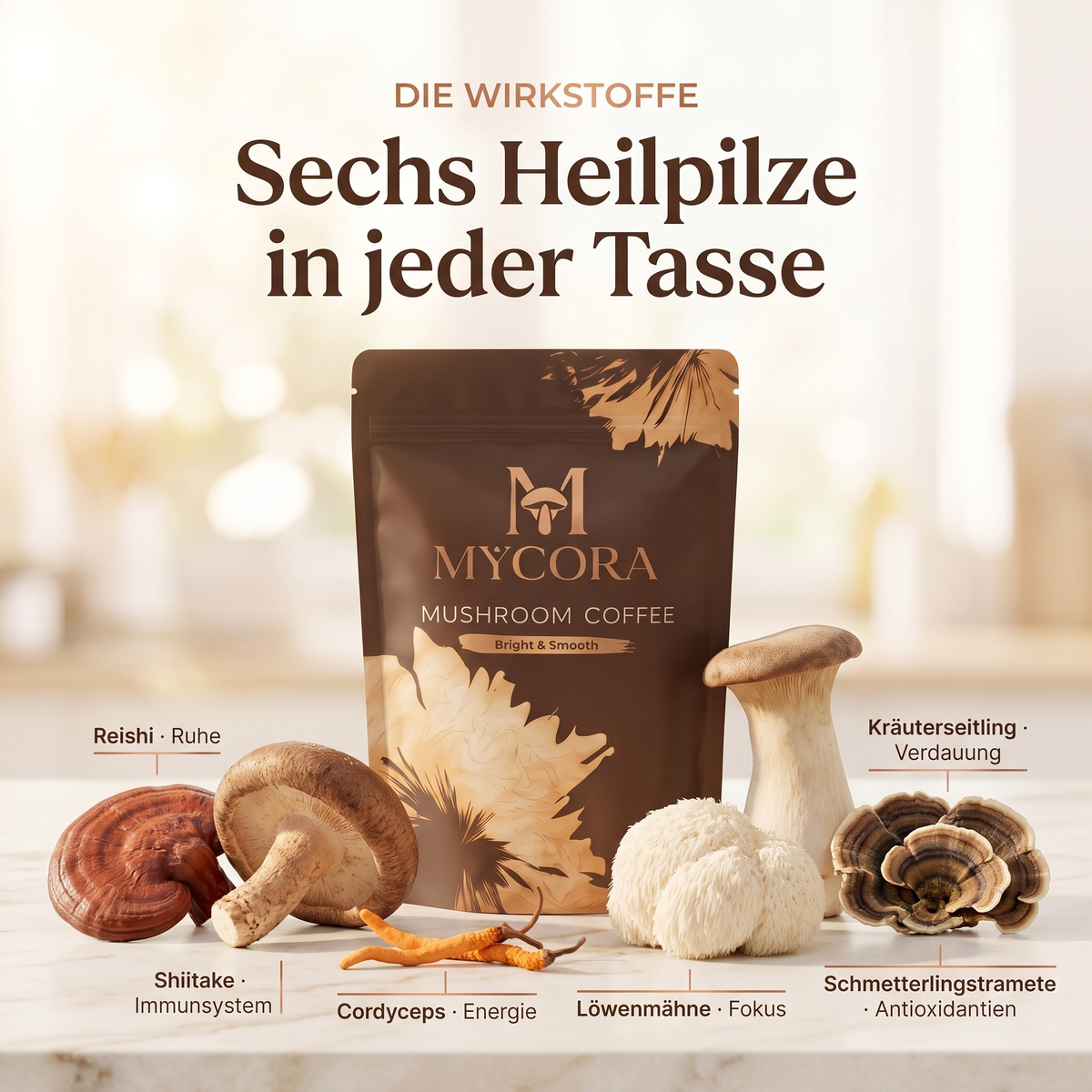 MYCORA™ Pilzkaffee