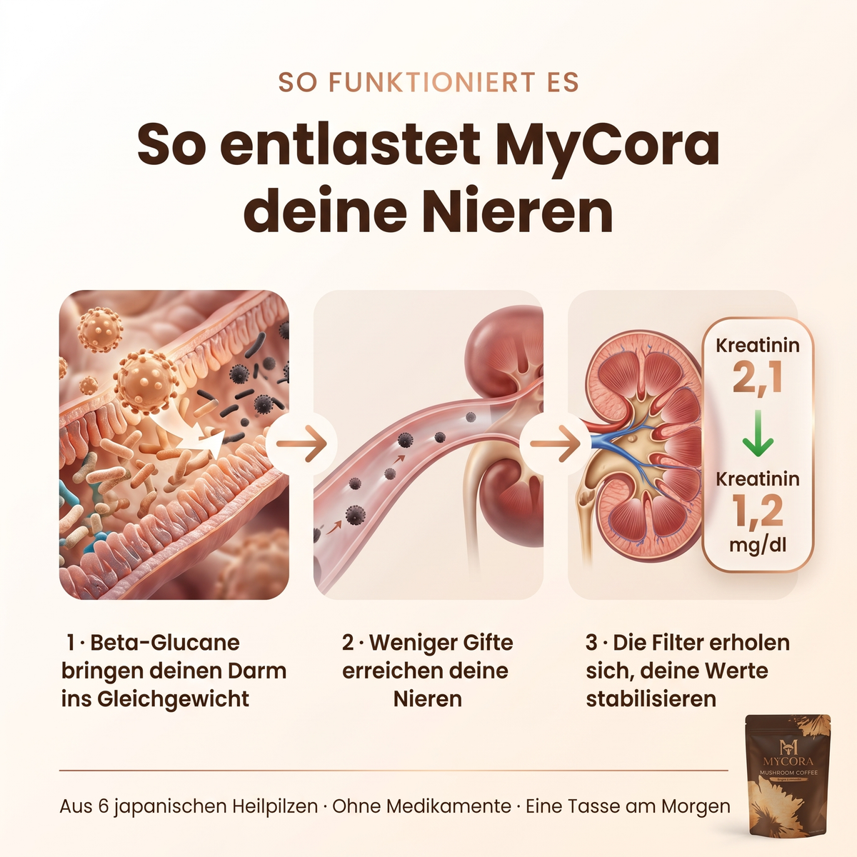 MYCORA™ Pilzkaffee